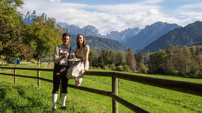 La Knödelfest Primiero <br>la festa del Canederlo Tipico Trentino