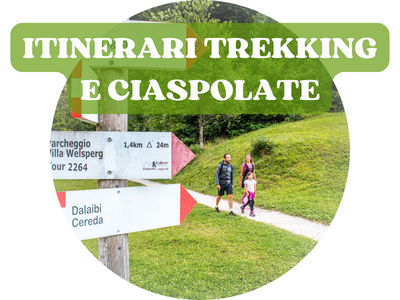 Tutti gli itinerari, Trekking e Ciaspolate