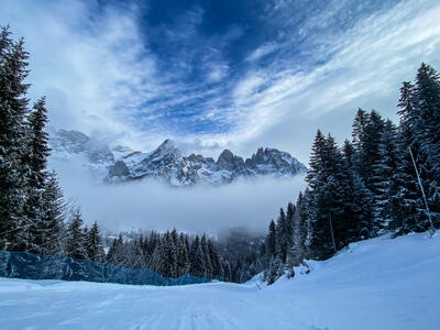 La Vista dalle Piste-Inverno