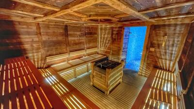 Il rituale Aufguss in Sauna in <br>Trentino Alto Adige Dolomiti