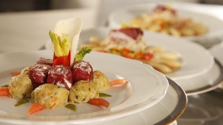 Cena con menù a scelta